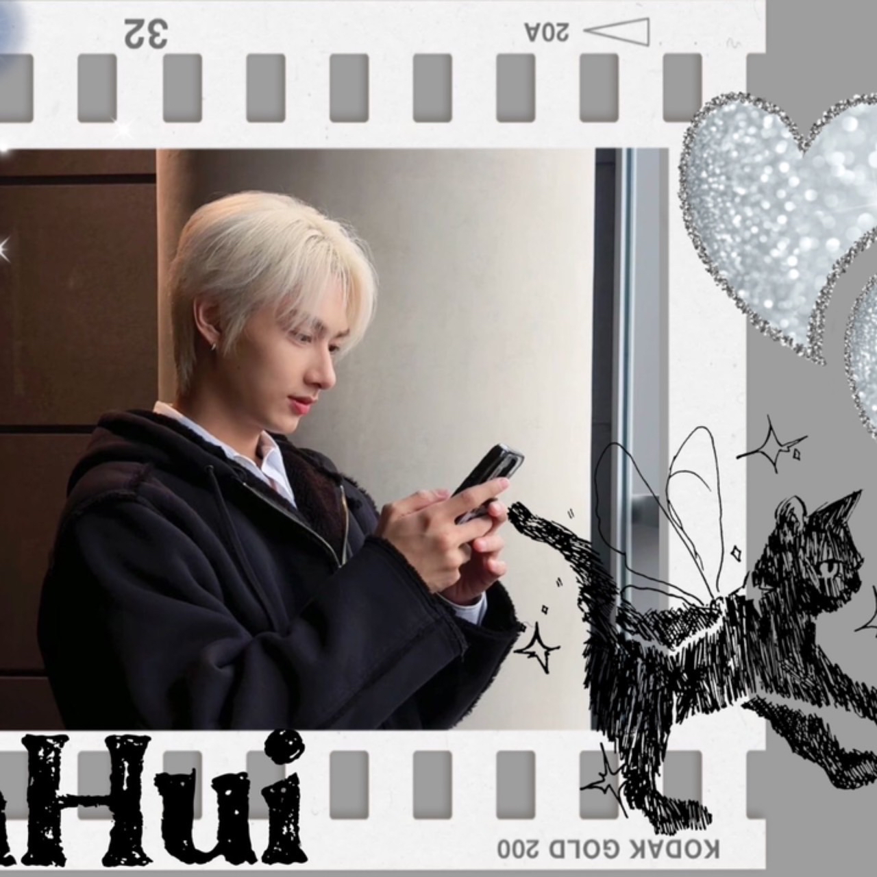 Behind-the-scenes cut of Wen Junhui