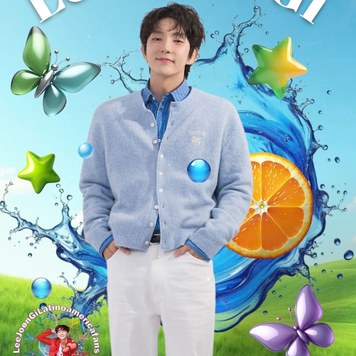 Momen yang diabadikan oleh penggemar Lee Joongi