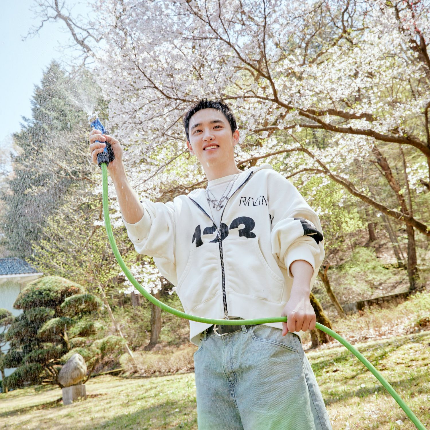 A moment captured by a fan of Doh Kyungsoo (D.O.)