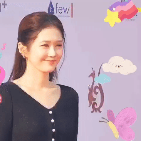A moment captured by a fan of Jang Nara
