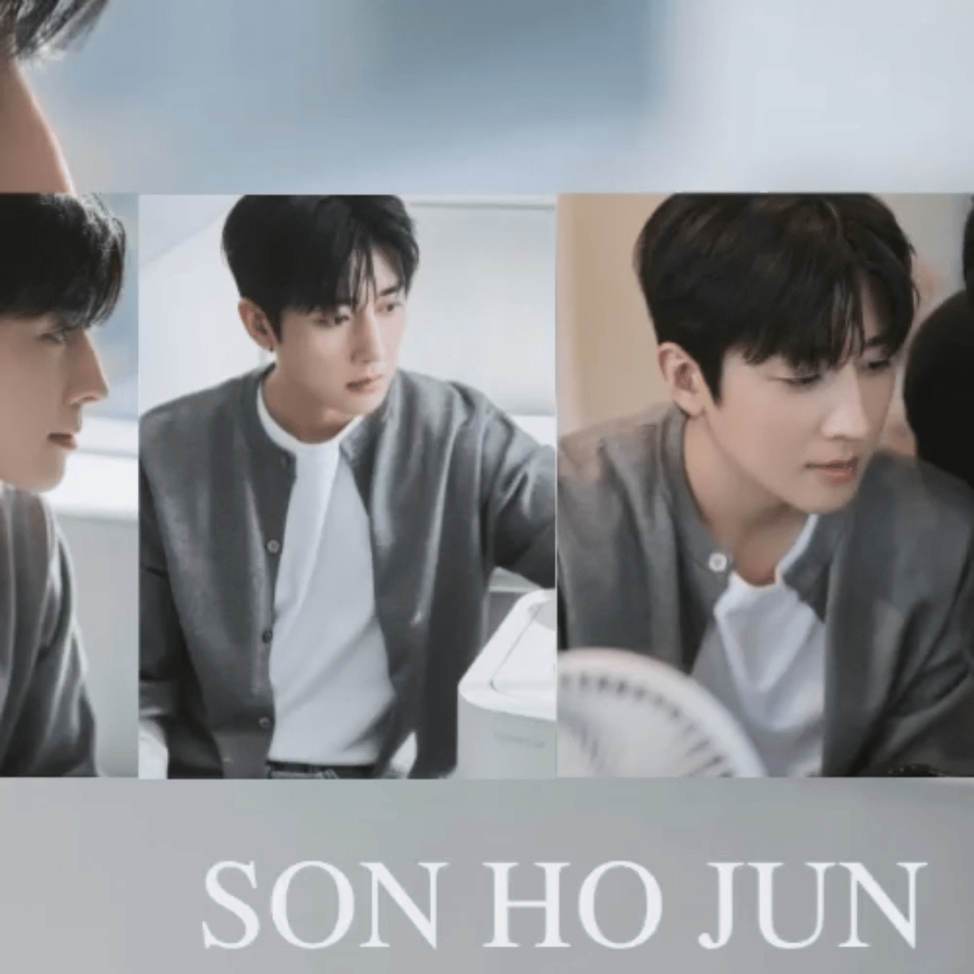 Behind-the-scenes cut of Son Hojun