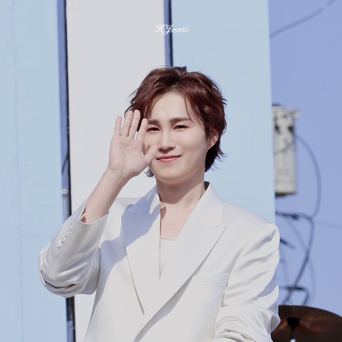 A moment captured by a fan of Kim Heejae