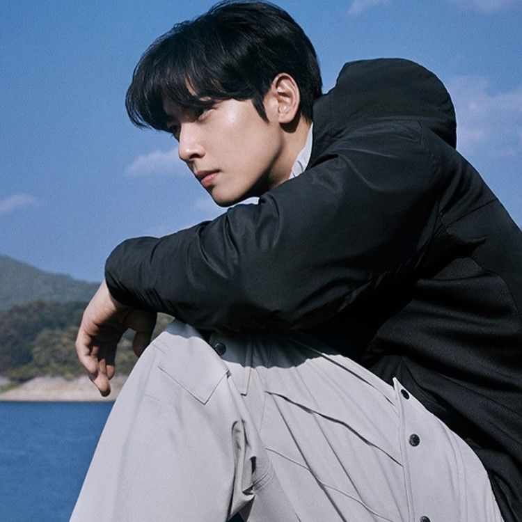 A moment captured by a fan of Cha Eunwoo