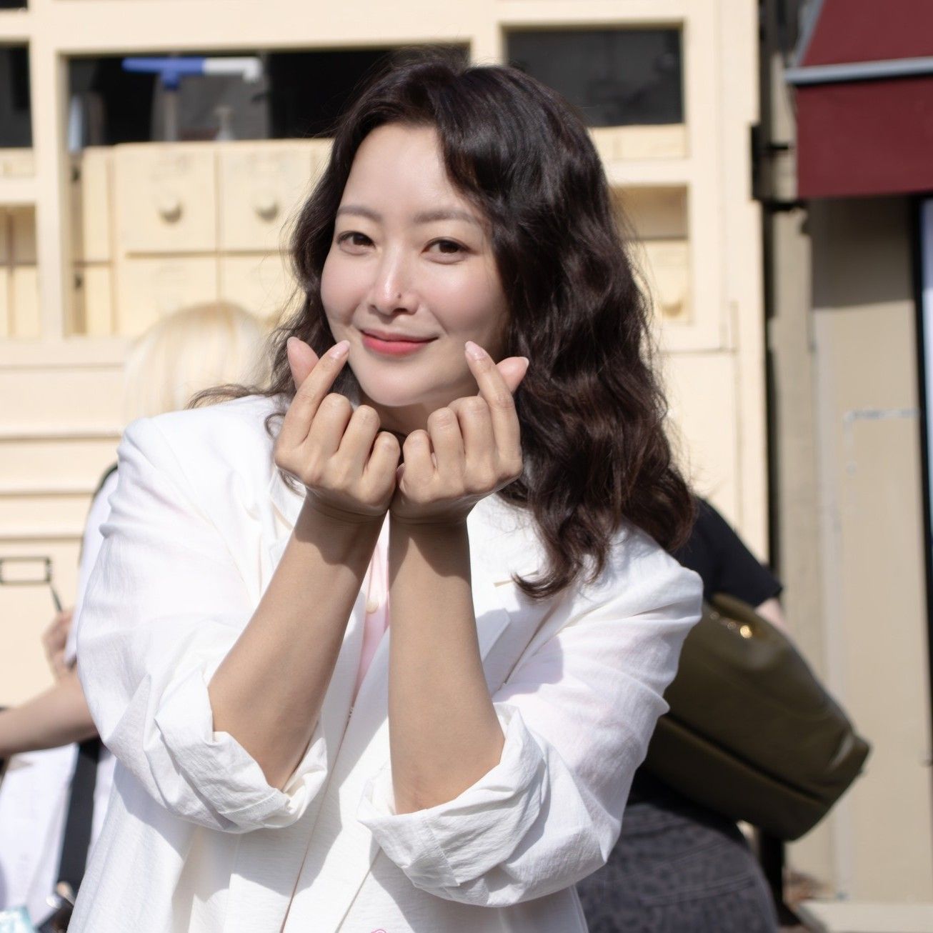 A moment captured by a fan of Kim Heesun