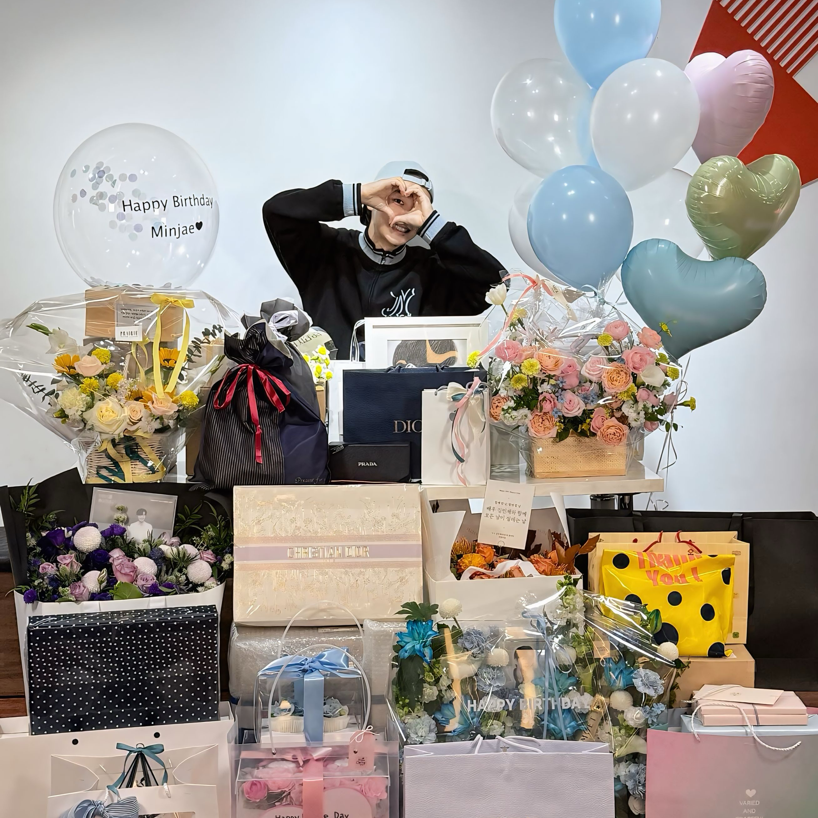 A moment captured by a fan of Kim Minjae