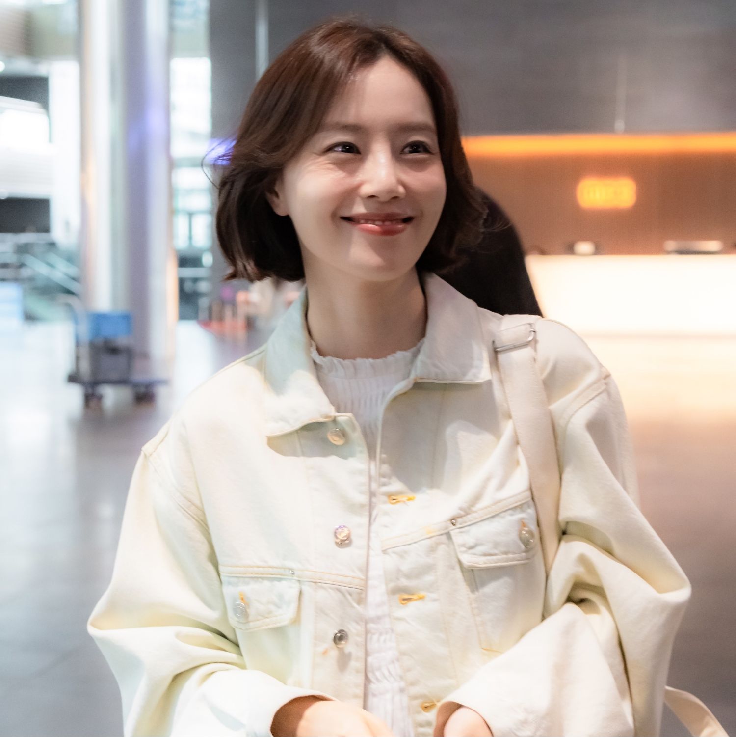 Recent activity shot of Moon Chaewon