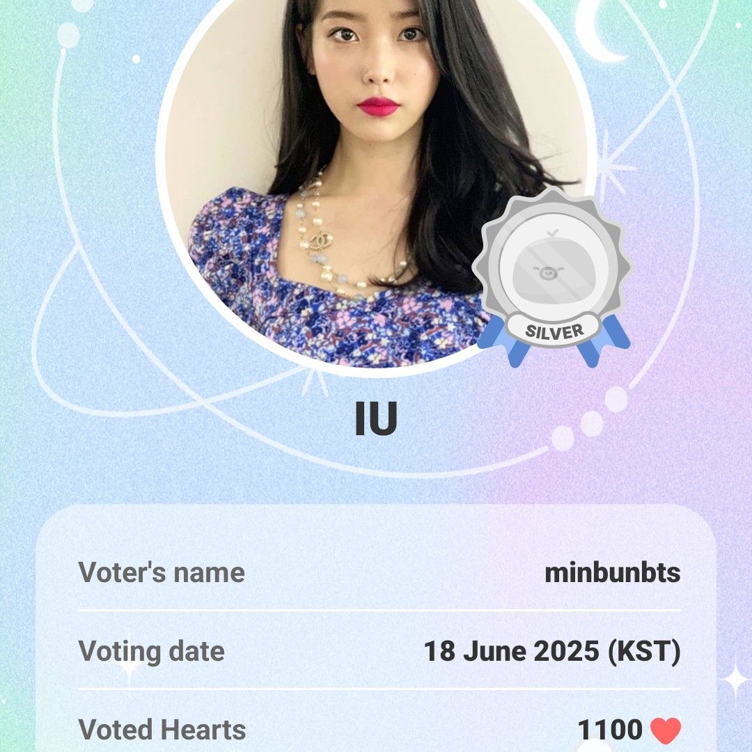 Latest photo of IU
