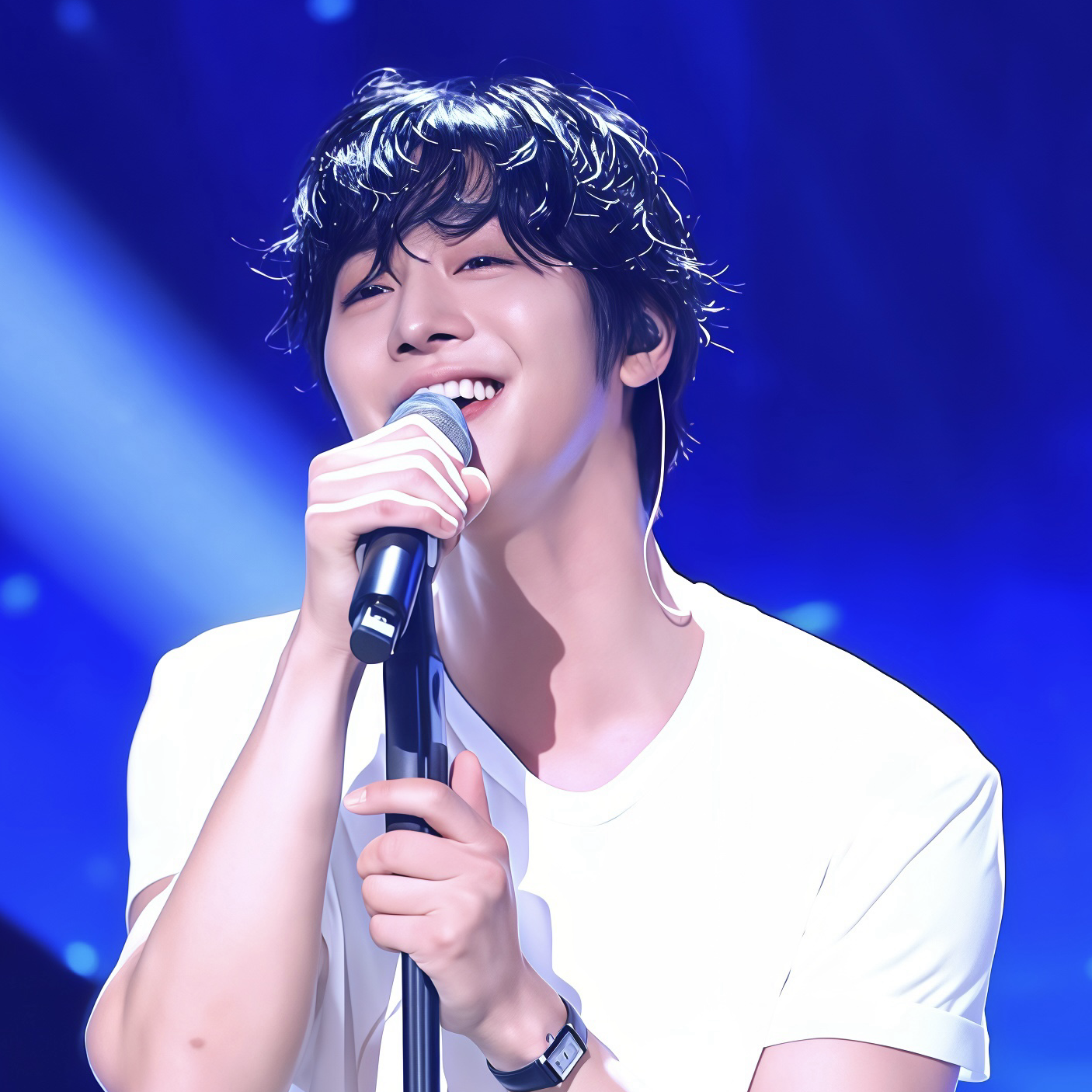 Behind-the-scenes cut of Ahn Hyoseop