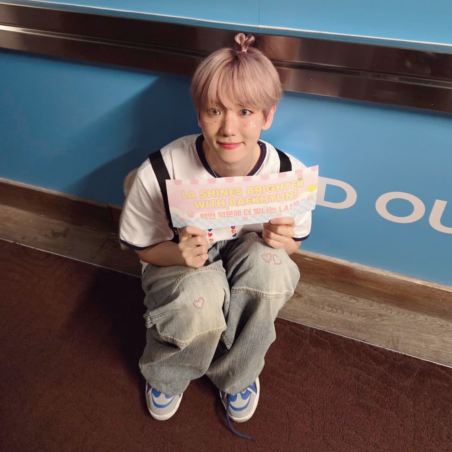 Latest photo of Baekhyun