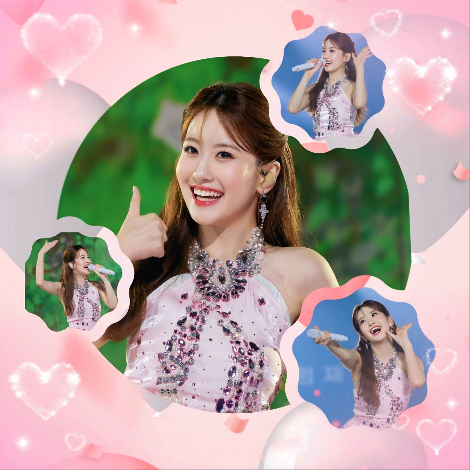 A moment captured by a fan of Oh Yujin