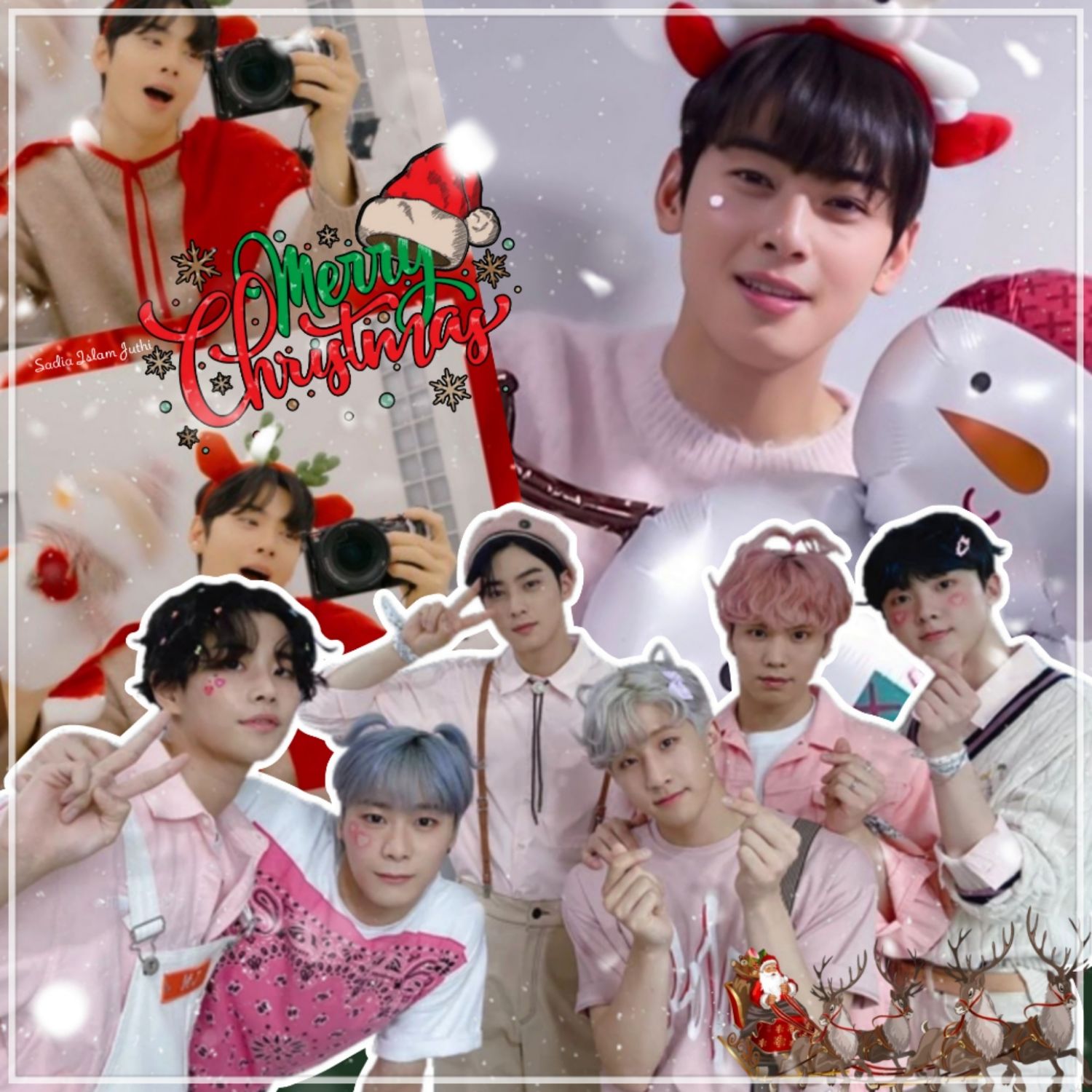 A moment captured by a fan of Cha Eunwoo