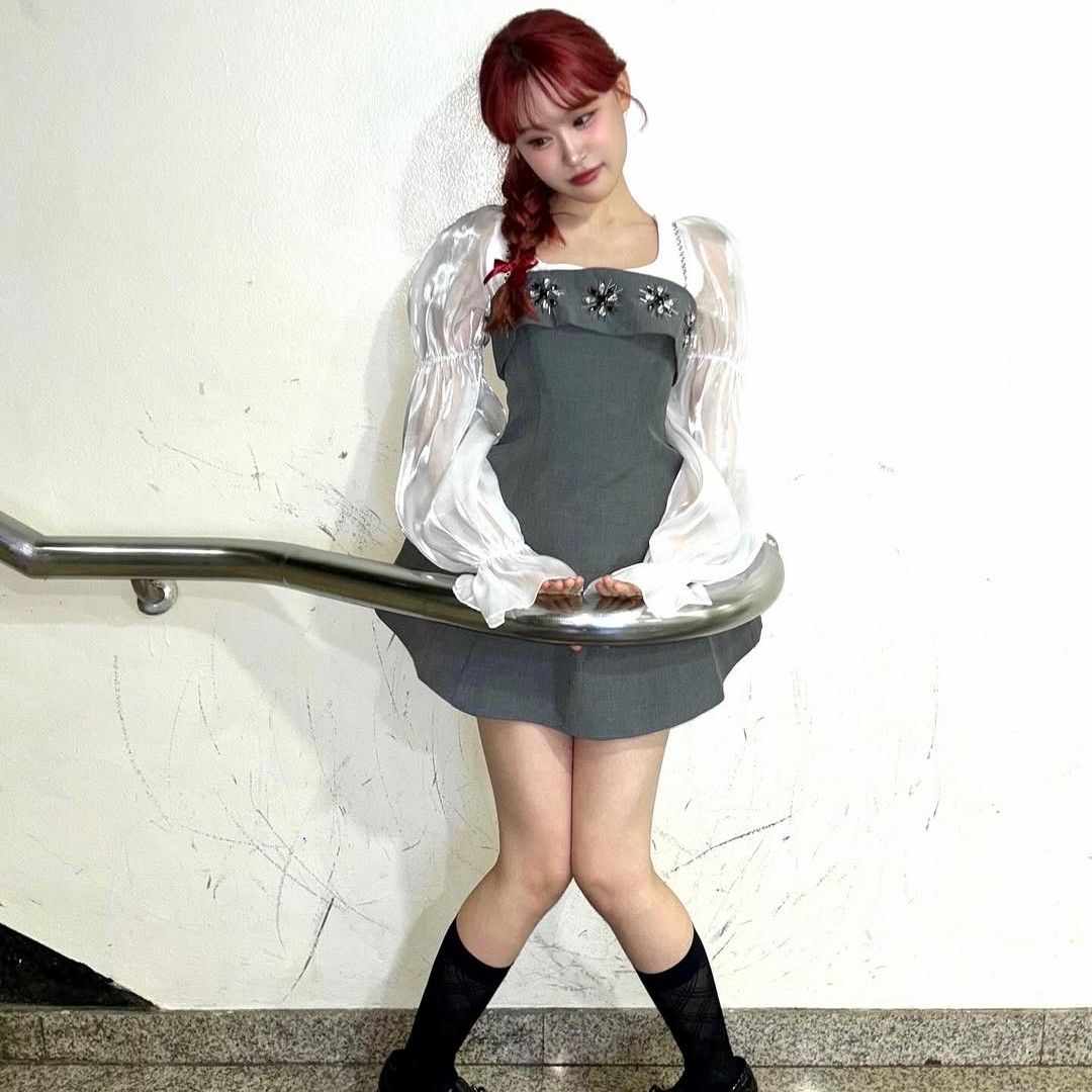 A moment captured by a fan of Kim Dahyun