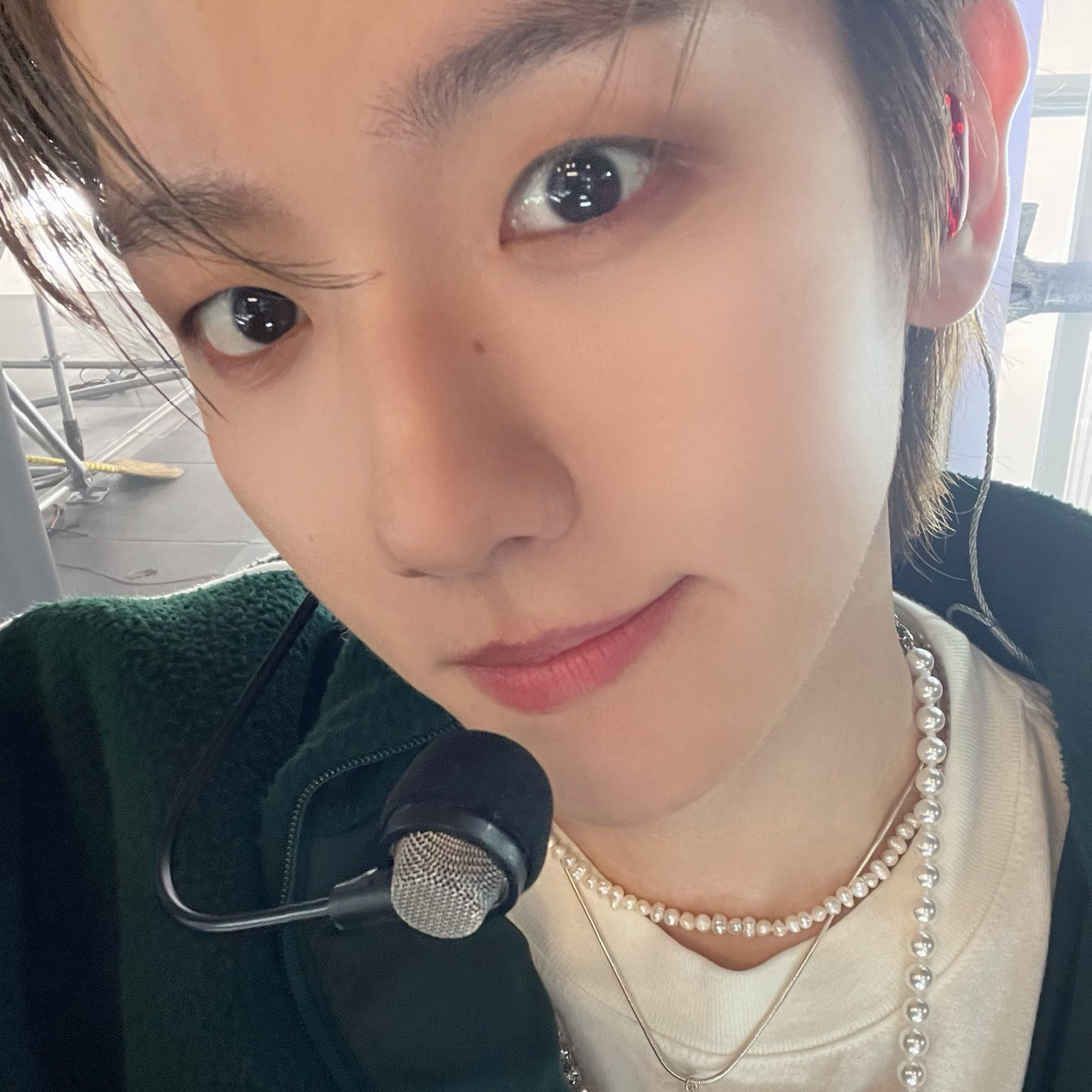 A moment captured by a fan of Baekhyun