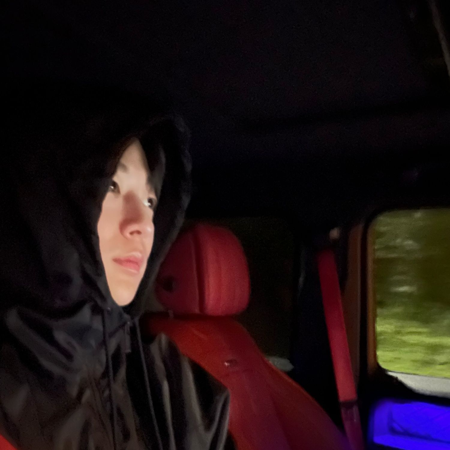 A moment captured by a fan of Bae Inhyuk