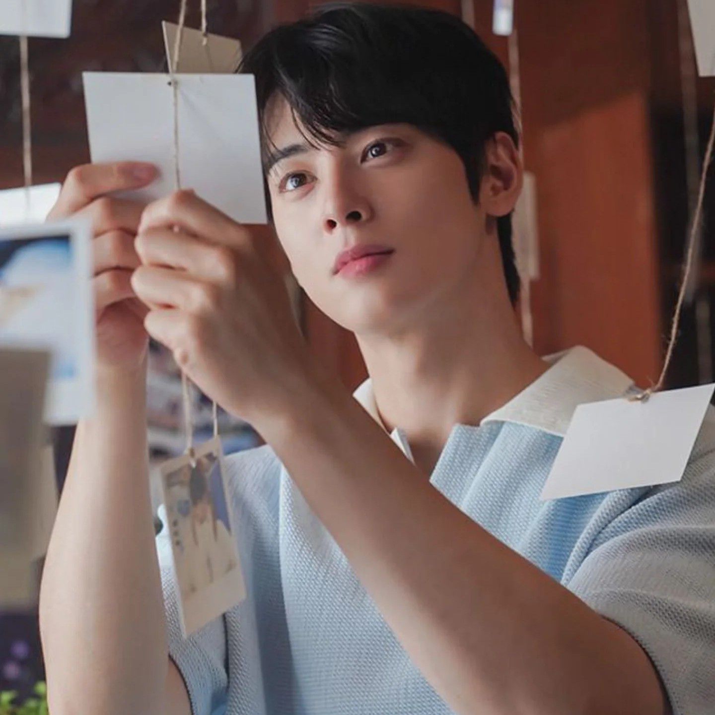 A moment captured by a fan of Cha Eunwoo
