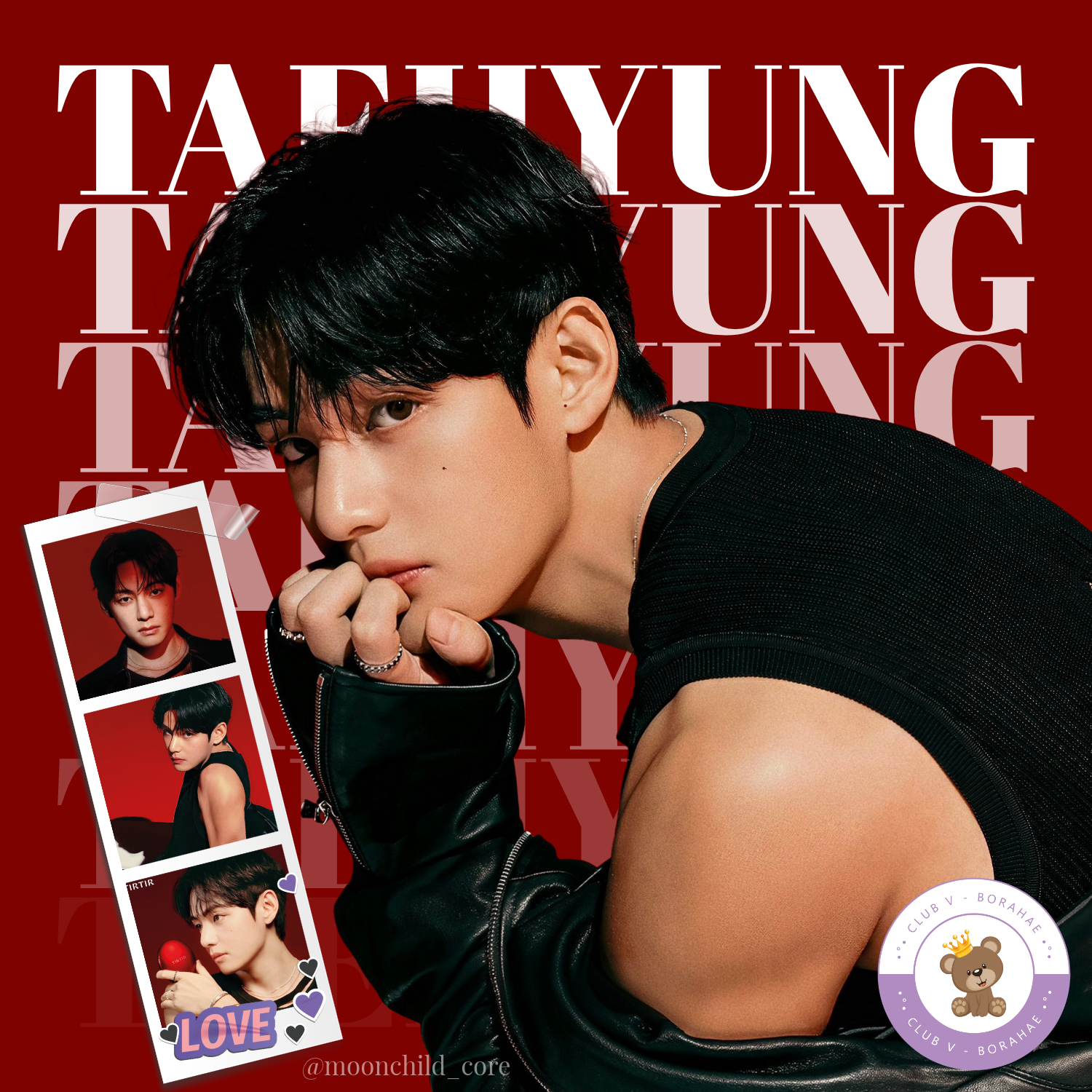 Behind-the-scenes cut of Kim Taehyung (V)