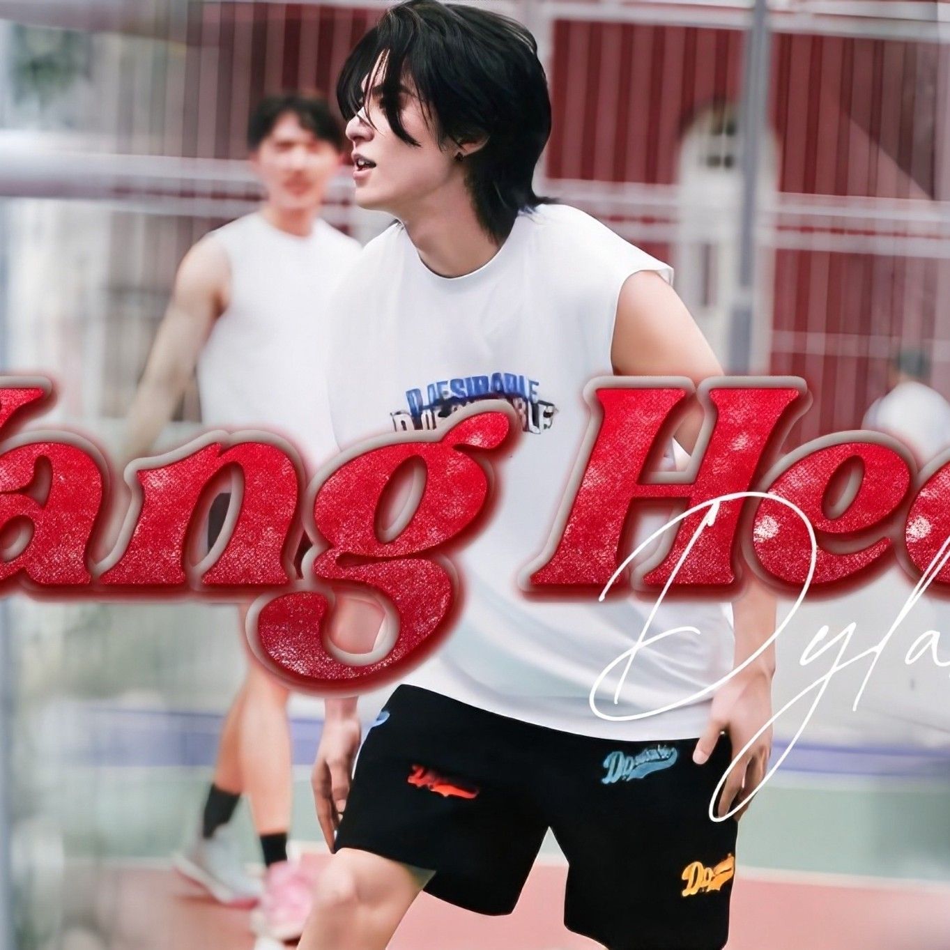 A moment captured by a fan of Dylan Wang