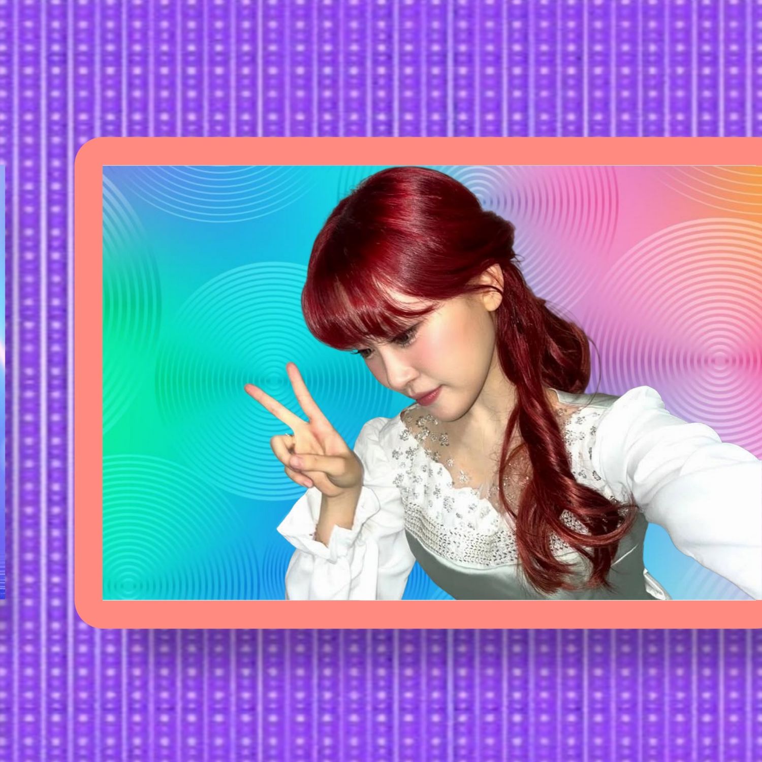 Behind-the-scenes cut of Kim Dahyun