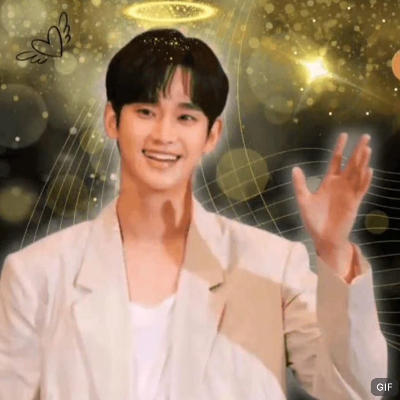 A moment captured by a fan of Kim Soohyun