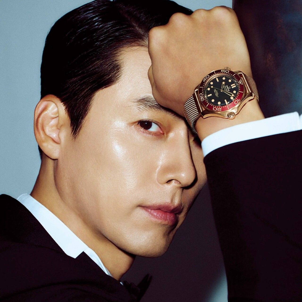 Momen yang diabadikan oleh penggemar Hyun Bin