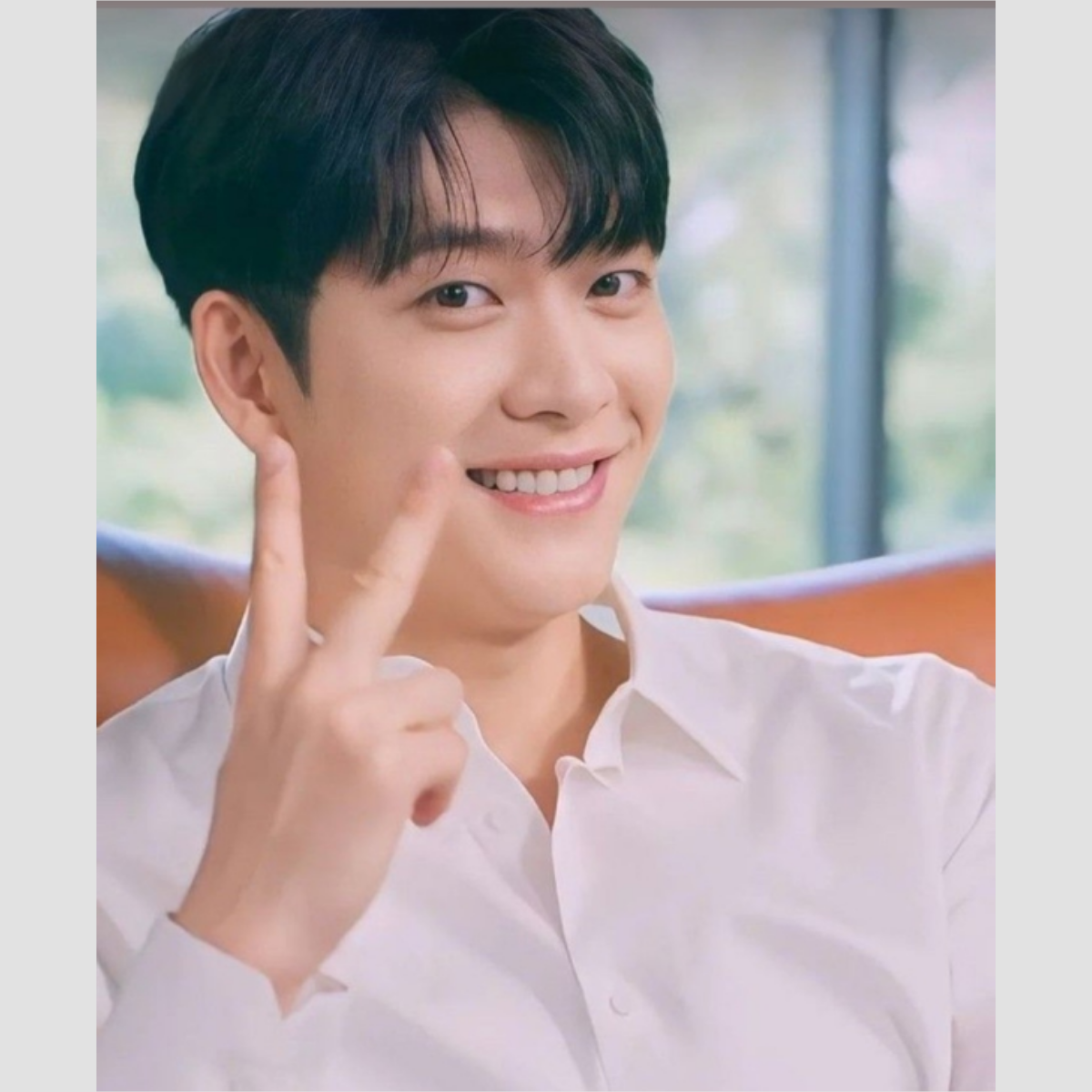 A moment captured by a fan of Kang Taeoh