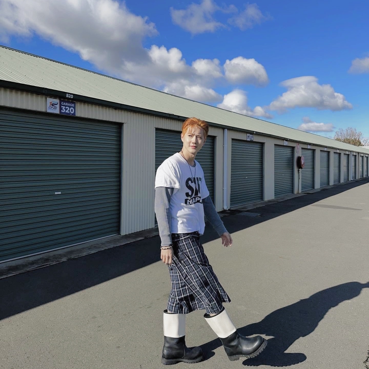 粉絲拍下的Suho瞬間