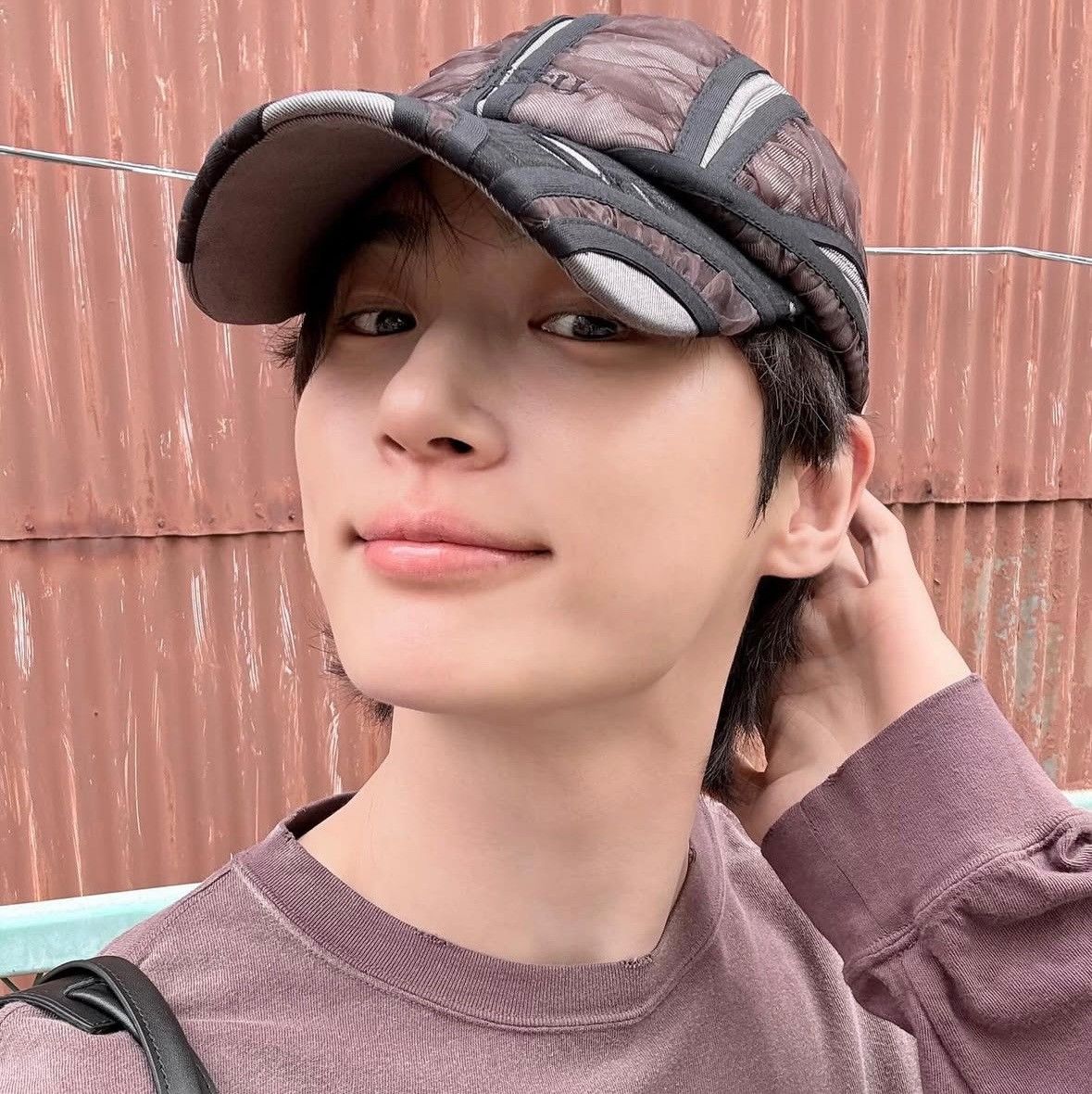 Recent activity shot of Byeon Wooseok