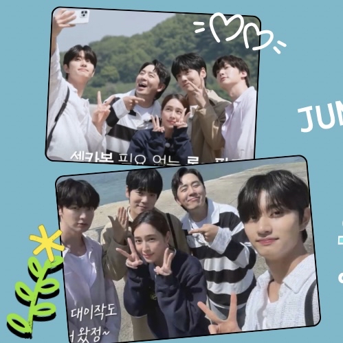 Behind-the-scenes cut of Kim Junghyun