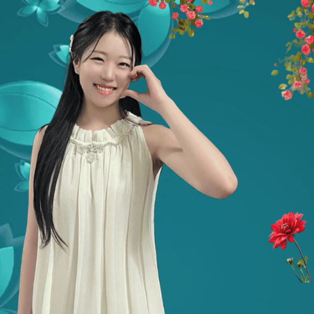 Behind-the-scenes cut of Jin Hyeoen