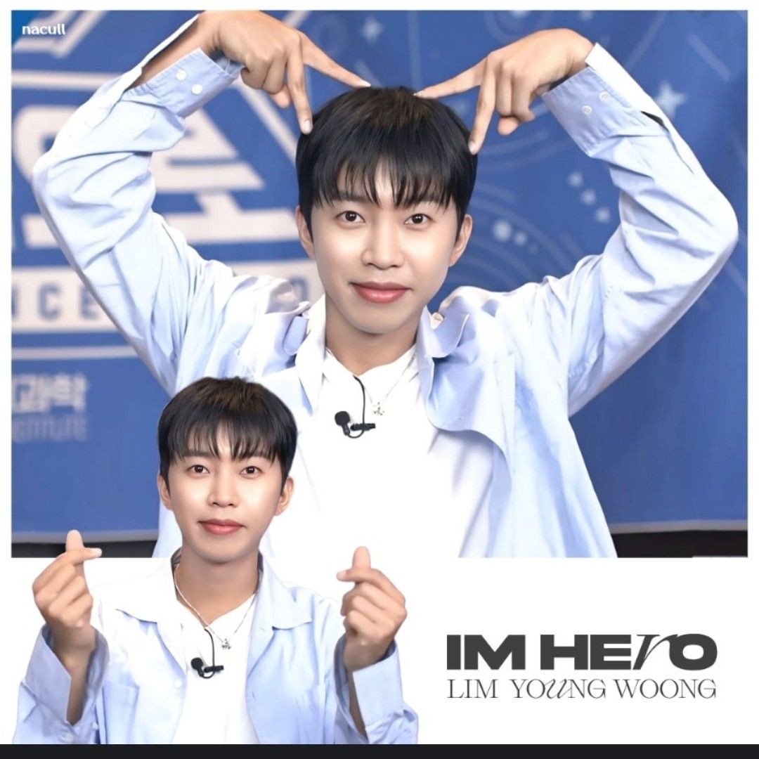 Behind-the-scenes cut of Lim Youngwoong