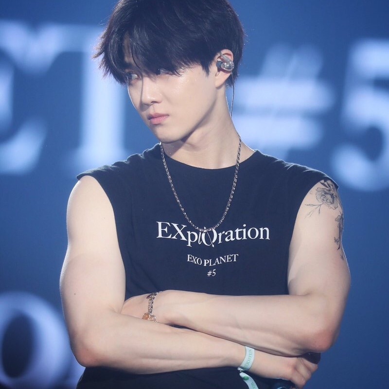 Recent activity shot of Suho