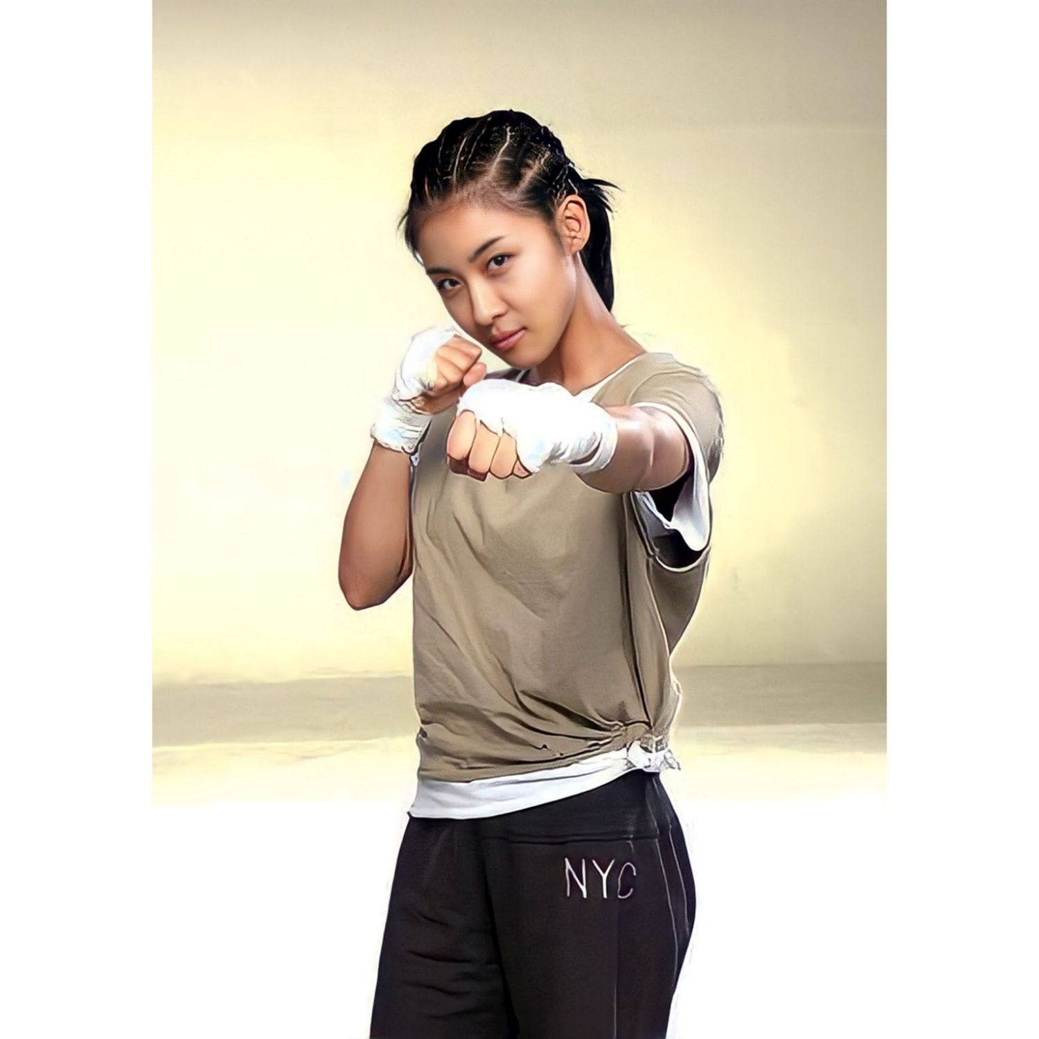 A moment captured by a fan of Ha Jiwon