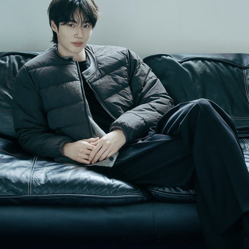 A moment captured by a fan of Byeon Wooseok