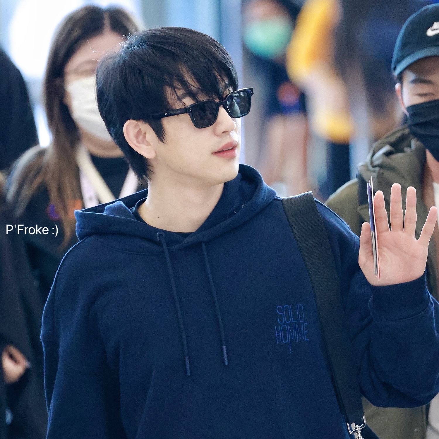 Recent activity shot of Park Jinyoung