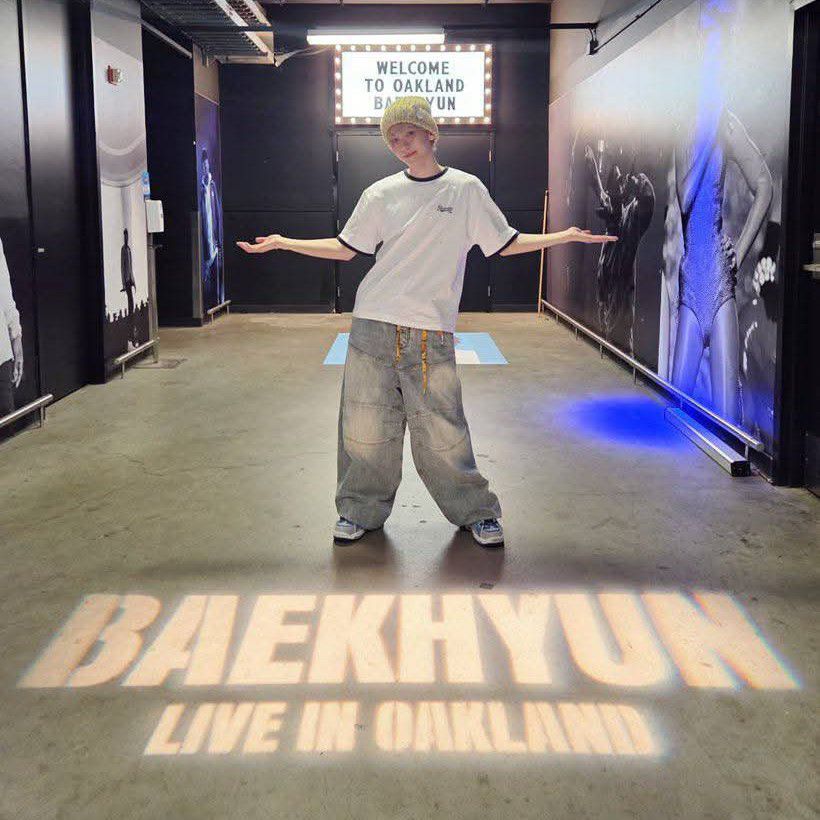 Behind-the-scenes cut of Baekhyun