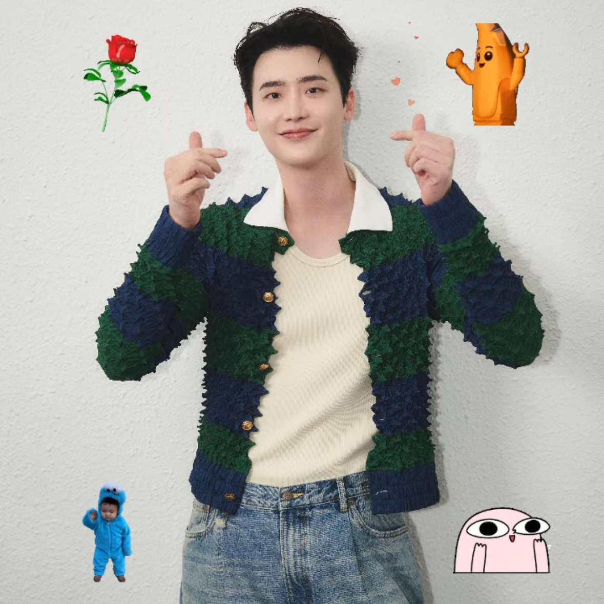 Behind-the-scenes cut of Lee Jongsuk