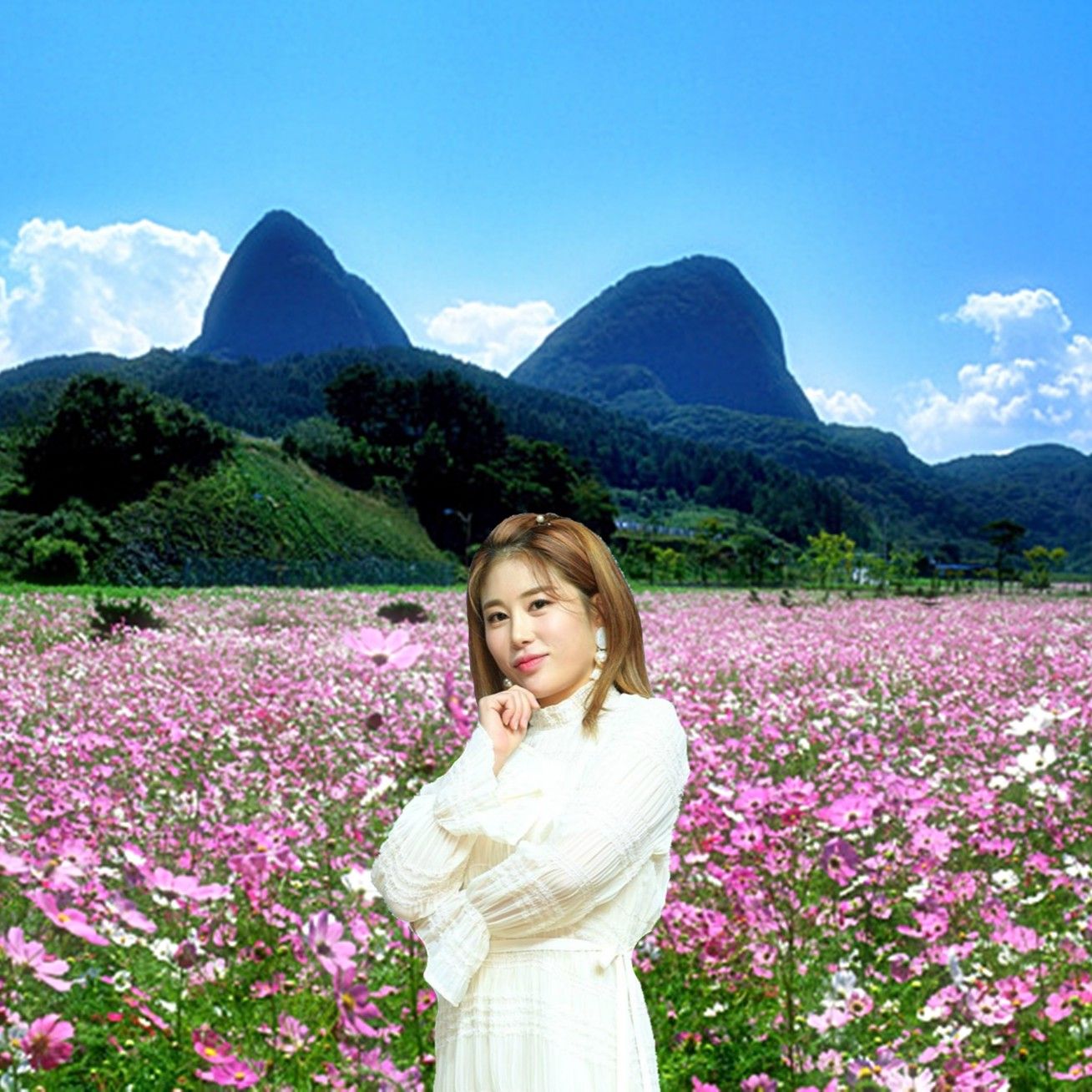 A moment captured by a fan of Kim Soyou
