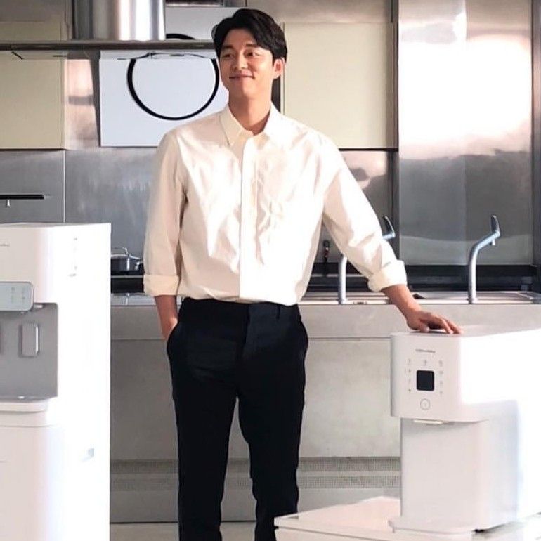 Recent activity shot of Gong Yoo