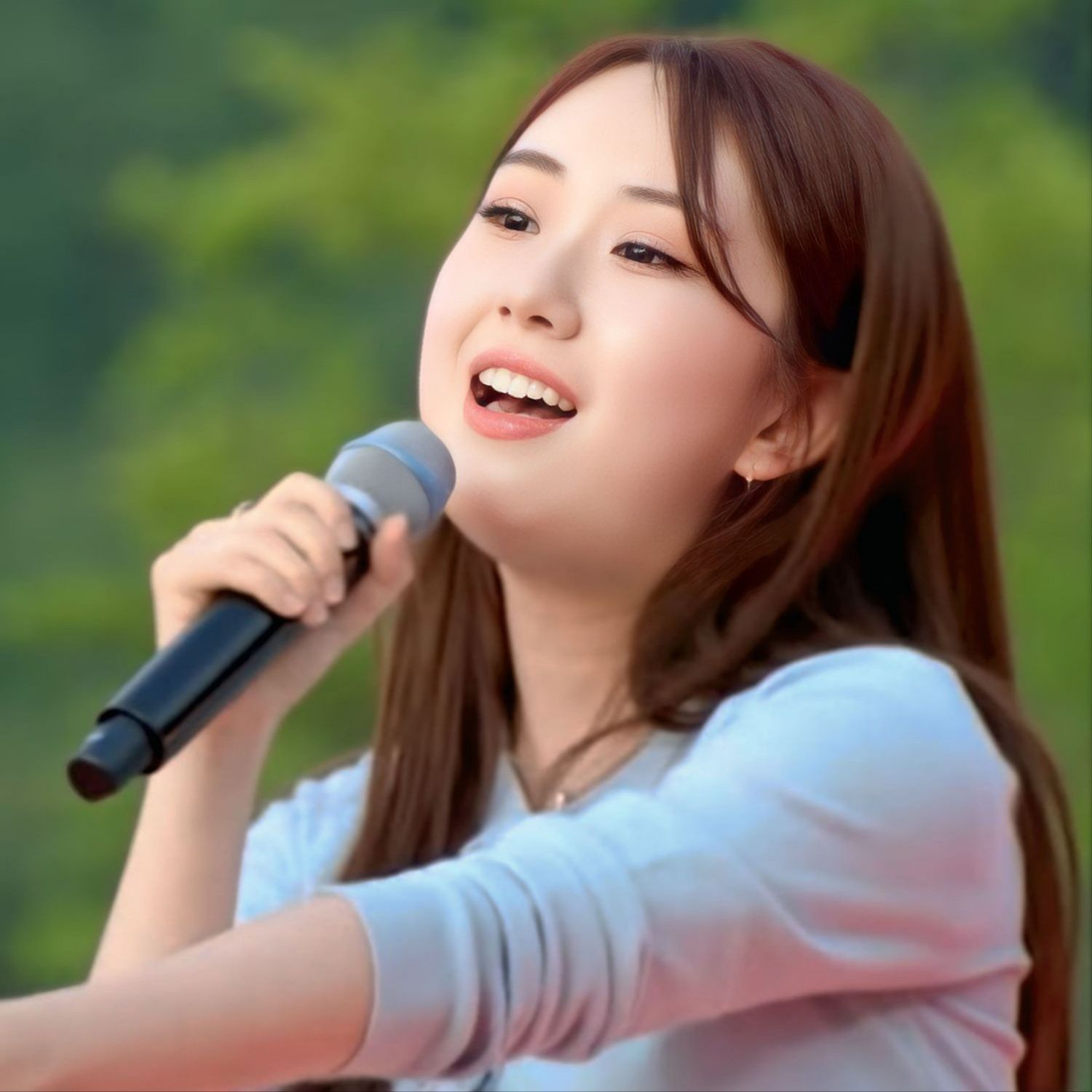 A moment captured by a fan of Jeon Yujin