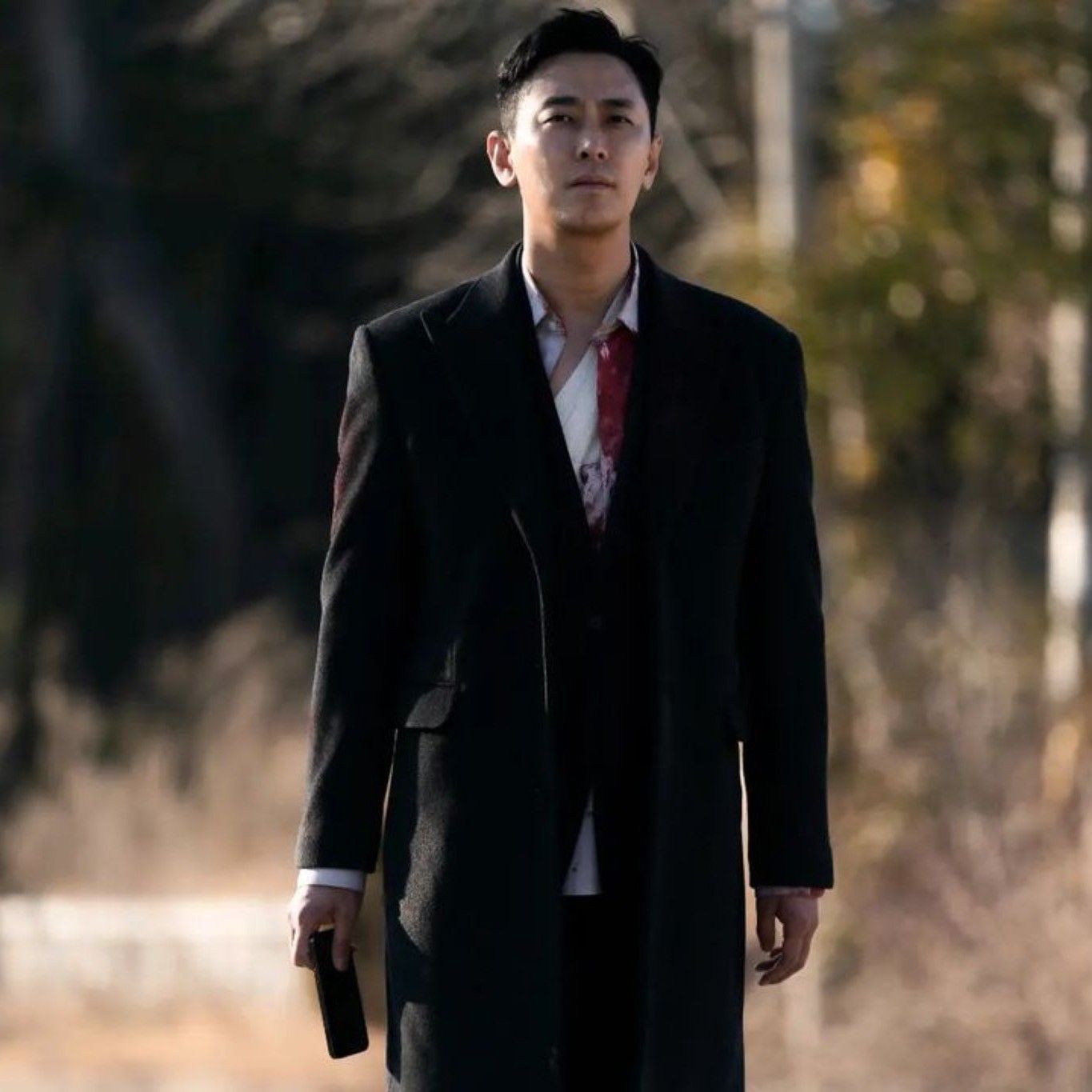 Behind-the-scenes cut of Joo Jihoon
