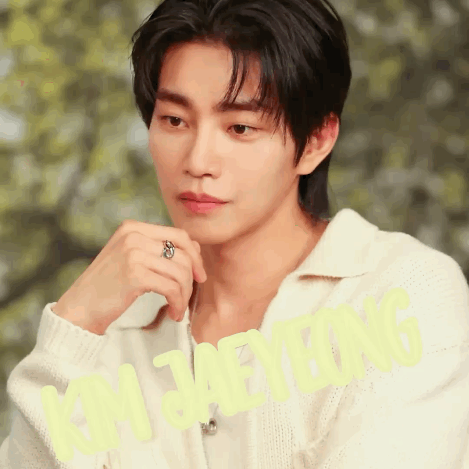 Recent activity shot of Kim Jaeyoung