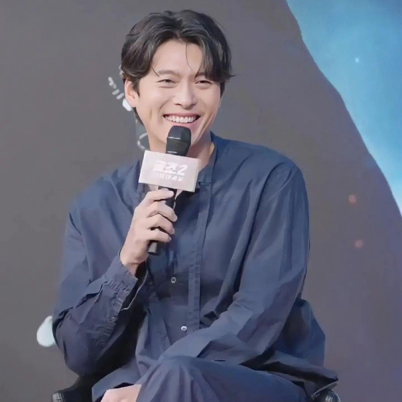 Behind-the-scenes cut of Hyun Bin