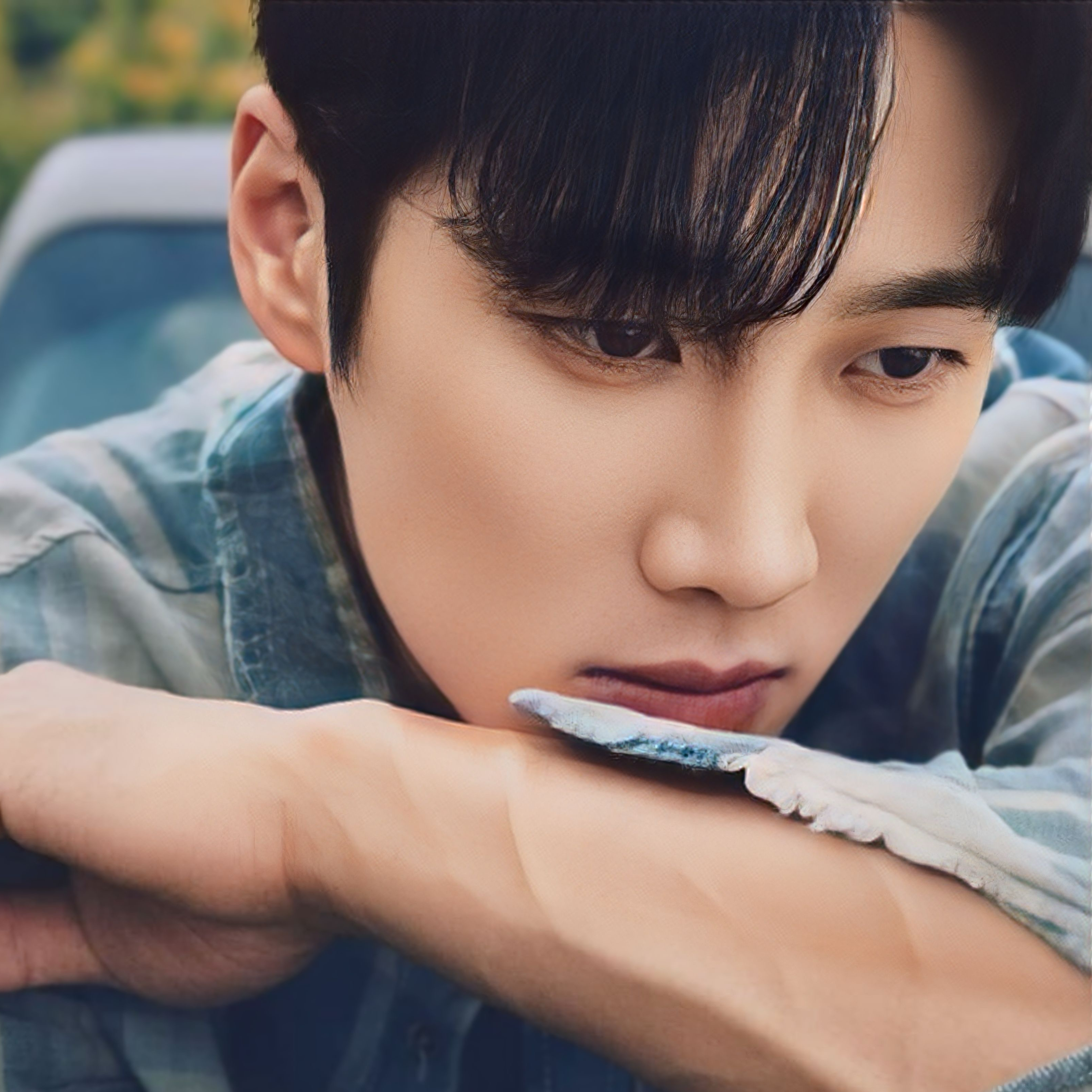 Behind-the-scenes cut of Ahn Bohyun