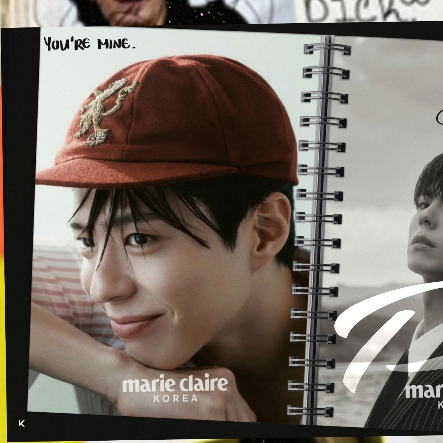 Recent activity shot of Park Bogum