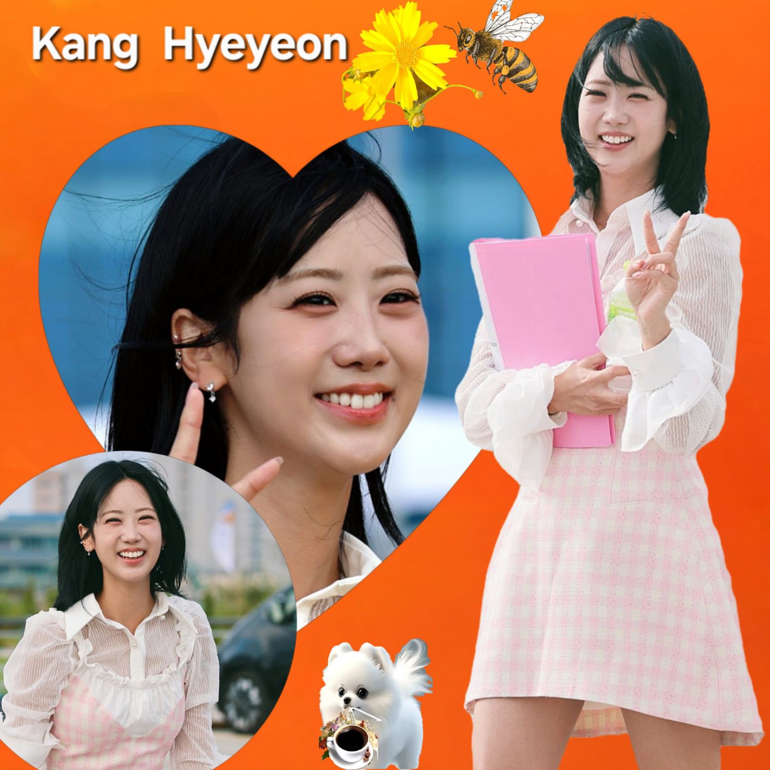 Recent activity shot of Kang Hyeyeon