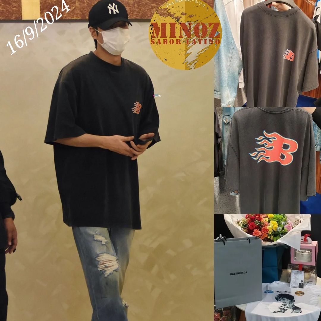 粉絲拍下的李敏鎬瞬間