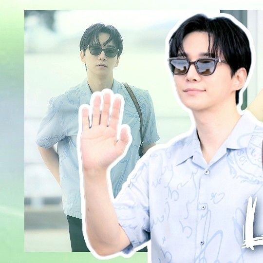 Behind-the-scenes cut of Lee Junho