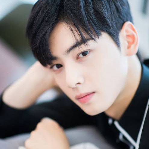 Behind-the-scenes cut of Cha Eunwoo