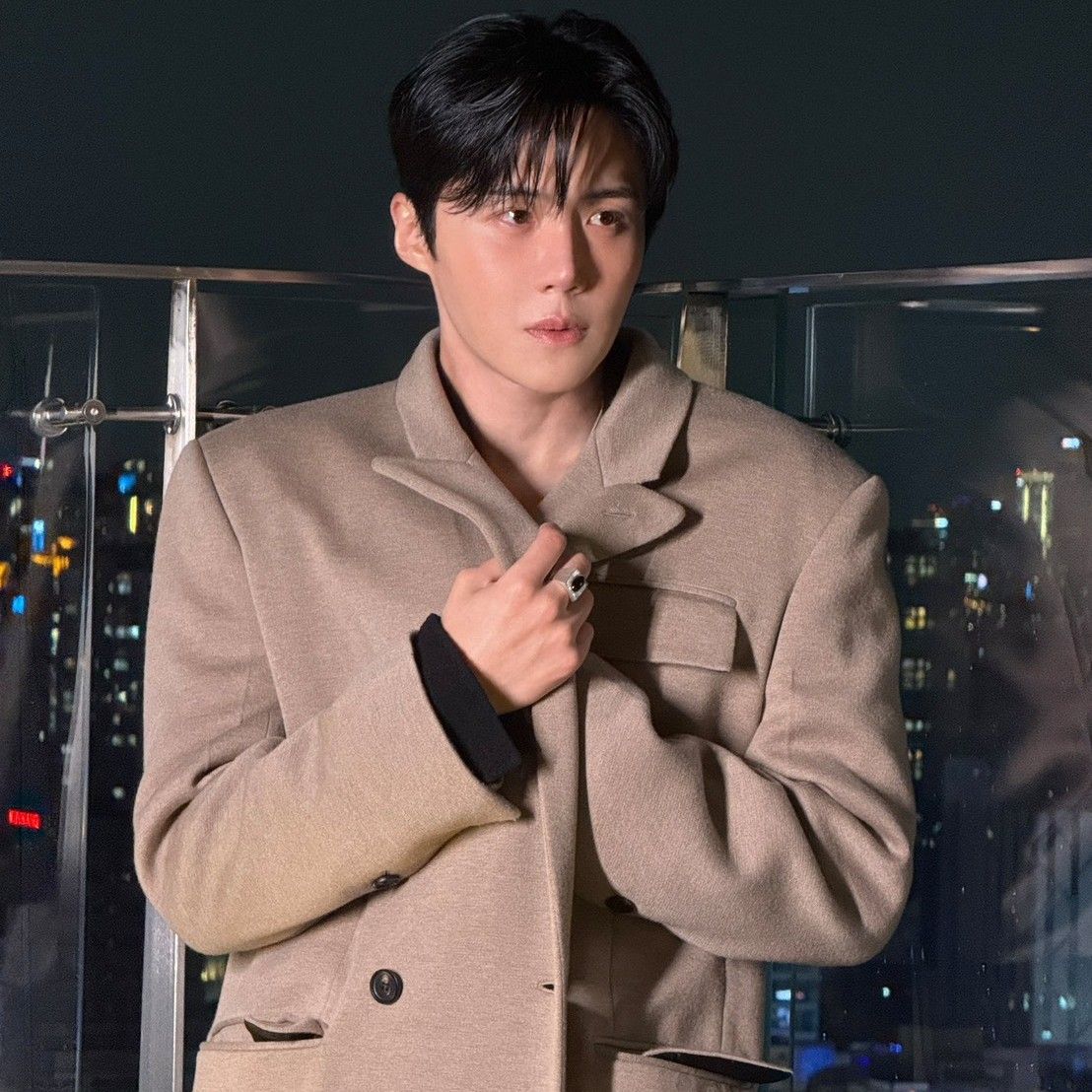 A moment captured by a fan of Kim Seonho