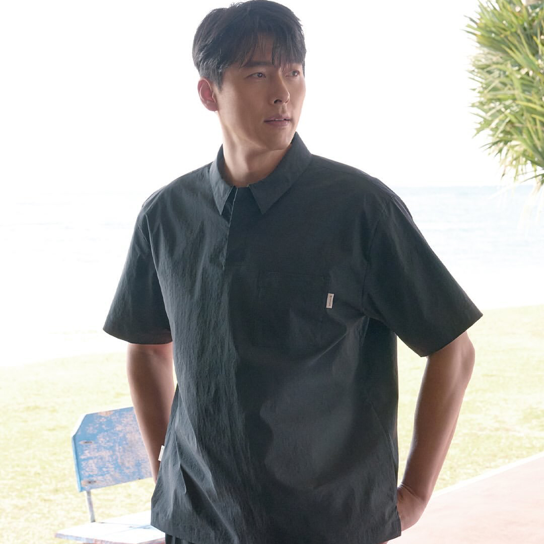Recent activity shot of Hyun Bin